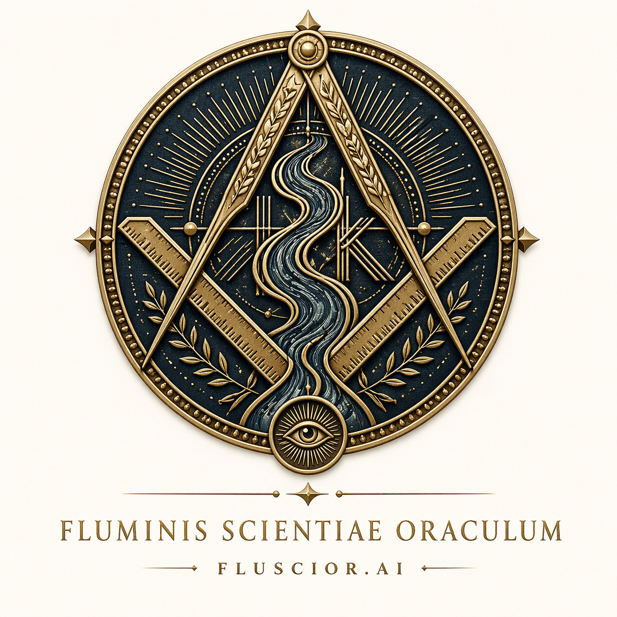 Fluminis Scientiae Oraculum ceremonial seal and wordmark